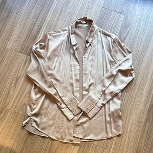 Abercrombie & Fitch Beige Blouse